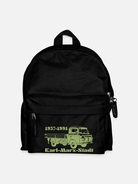 Barkas Pritsche - Kinder Rucksack - Schwarz