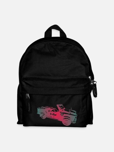 Kübel 601 NVA - Kinder Rucksack - Schwarz
