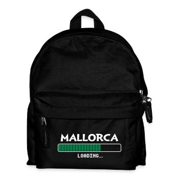 Mallorca loading Ladebalken - Kinder Rucksack - Schwarz - Vorne