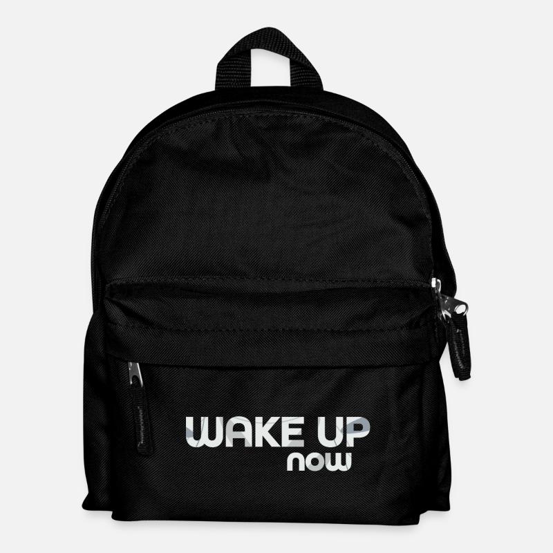 Wake up now - Kids' Backpack - black
