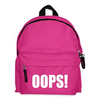 Oops - Kinder Rucksack - Fuchsia - Vorne