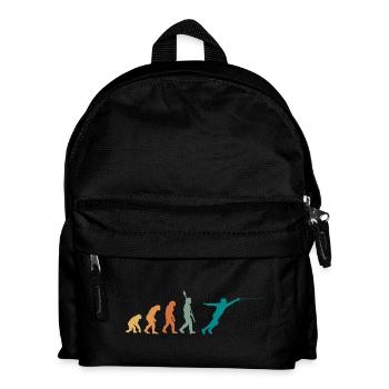 Evolution Retro Fechten - Kinder Rucksack - Schwarz - Vorne