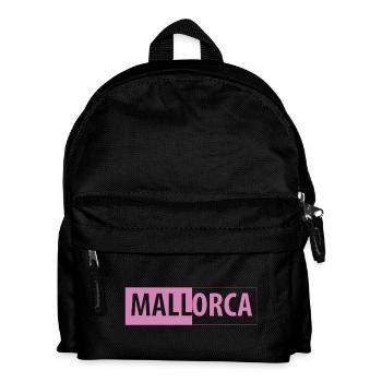 MALLorca im Kasten (pink) - Kinder Rucksack - Schwarz - Vorne