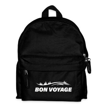 BON VOYAGE - Kinder Rucksack - Schwarz - Vorne
