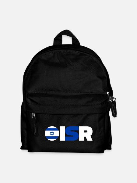 Israel - Kinder Rucksack - Schwarz
