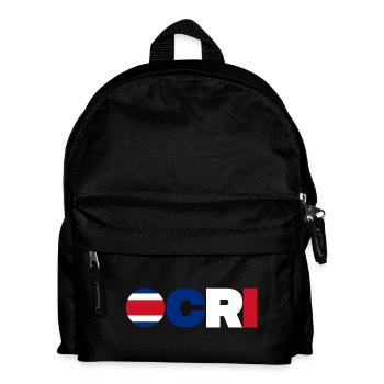 Costa Rica - Kinder Rucksack - Schwarz - Vorne
