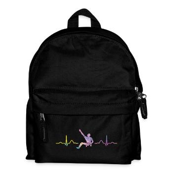 Boulderer heartbeat Bouldering Bouldering - Kids' Backpack - black - Front