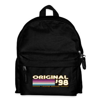 1998 - Kinder Rucksack - Schwarz - Vorne