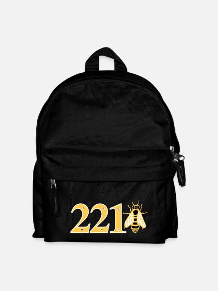sherlock_221bee - Kinder Rucksack - Schwarz