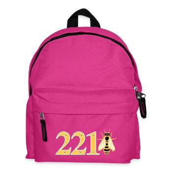 sherlock_221bee - Kinder Rucksack - Fuchsia - Vorne