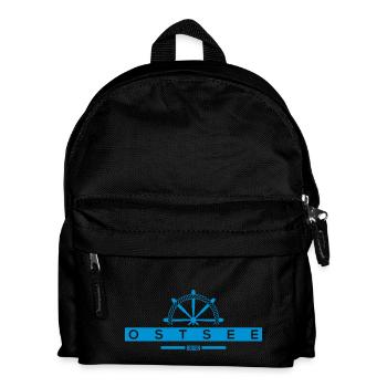Rügen - Kinder Rucksack - Schwarz - Vorne