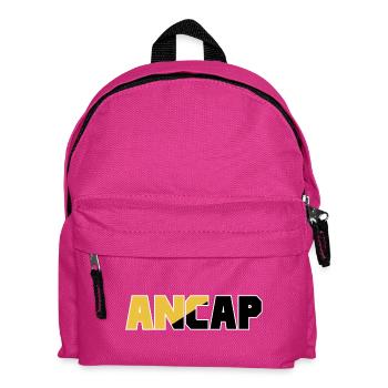 Anarchy Capitalism Flag 4 ancap - Kids' Backpack - fuchsia - Front