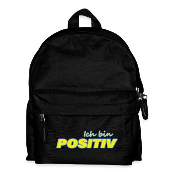 POSITIV - Kinder Rucksack - Schwarz - Vorne