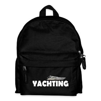 YACHTING - Kinder Rucksack - Schwarz - Vorne