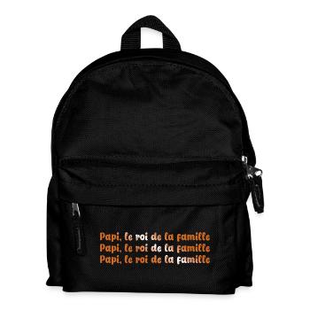 GRANDPA DAD GRANDPA HUMOR GRANDPA JOKE 9 - Kids' Backpack - black - Front