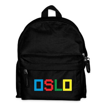 OSLO Norway Norwegen - Kids' Backpack - black - Front
