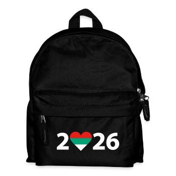 I love Bulgarien 2026, Urlaub in Bulgarien 2026 - Kinder Rucksack - Schwarz - Vorne