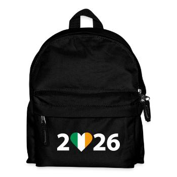 I love Ireland 2026, holidays in Ireland 2026 - Kids' Backpack - black - Front