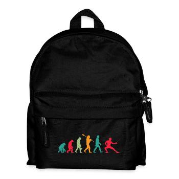 Fechten Evolution - Kinder Rucksack - Schwarz - Vorne