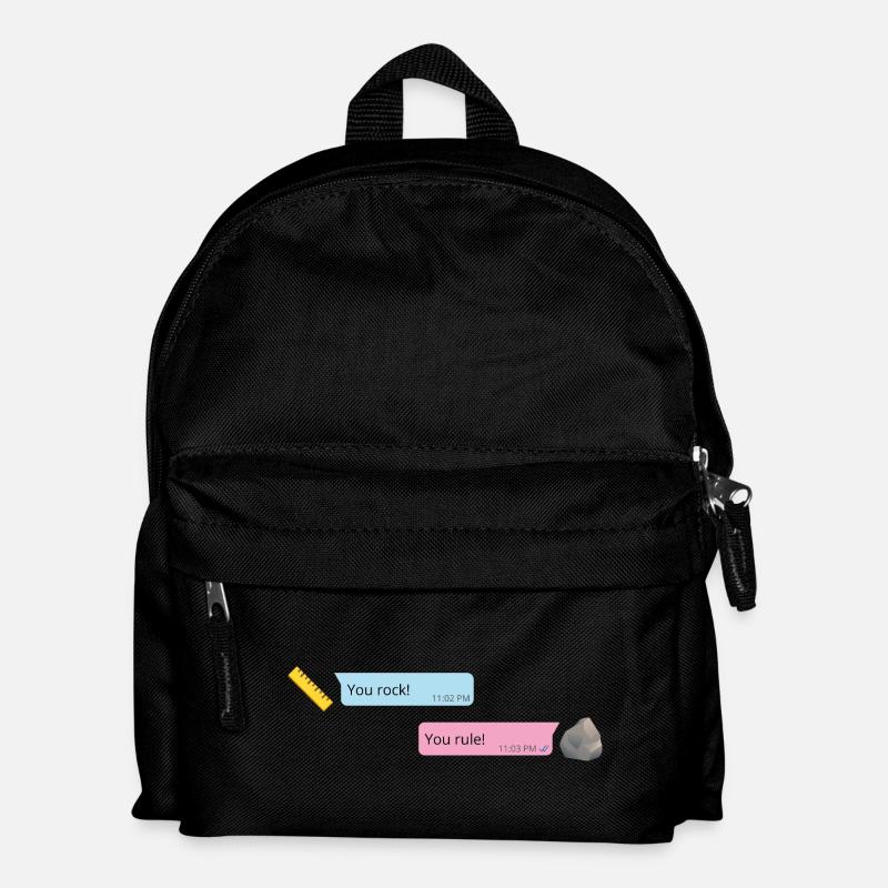 Rock & Rule - Kinder Rucksack - Schwarz