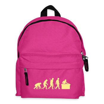 Évolution vers un DJ en entreprise - Sac à dos Enfant - fuchsia - Devant