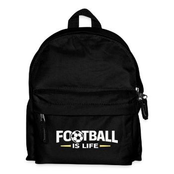 Football is life - Kids' Backpack - black - Front