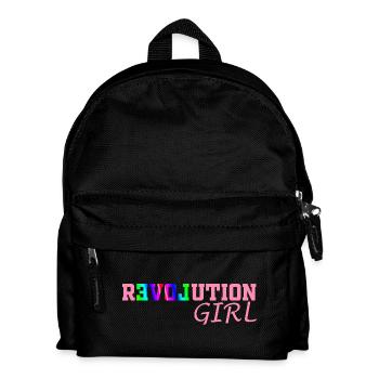 Revolution Girl - Kids' Backpack - black - Front