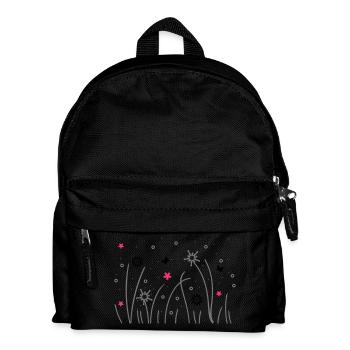 grashalme - Kinder Rucksack - Schwarz - Vorne