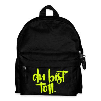 Tu es génial! - Sac à dos Enfant - noir - Devant