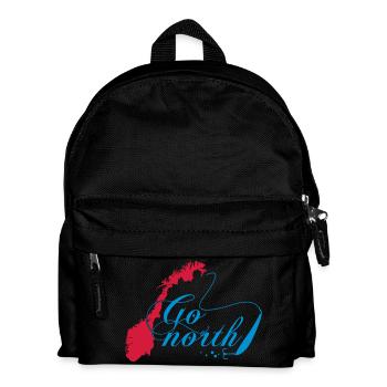 Allez au nord! - Sac à dos Enfant - noir - Devant