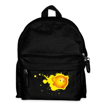dripping poussin - Sac à dos Enfant - noir - Devant