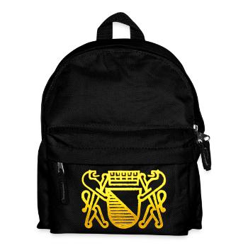 Armoiries de Zurich - Drapeau de Zurich pour Zürcher - Sac à dos Enfant - noir - Devant