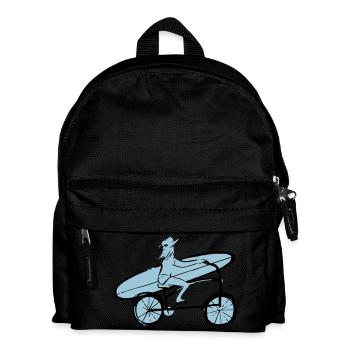 surfeuse - Sac à dos Enfant - noir - Devant