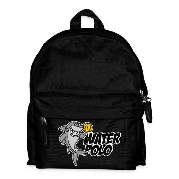 Drôle Water Polo Hai Water Polo Joueur de Water Polo - Sac à dos Enfant - noir - Devant