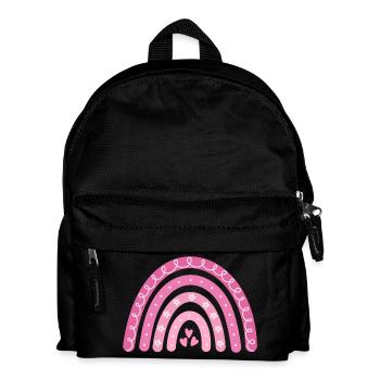 Boho Rainbow Pink Big Sister - Kids' Backpack - black - Front
