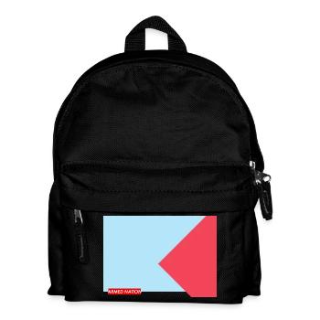 BLUE RED 2025 - Kinder Rucksack - Schwarz - Vorne