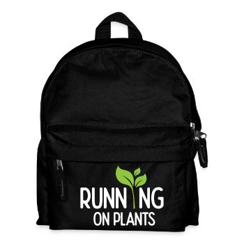 Courir sur les plantes - Sac à dos Enfant - noir - Devant