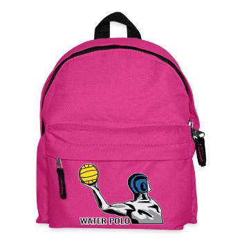 Wasserball Water Polo - Kinder Rucksack - Fuchsia - Vorne