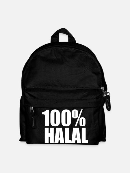 Halal - Kinder Rucksack - Schwarz