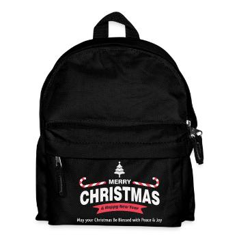 Merry Christmas - Kids' Backpack - black - Front