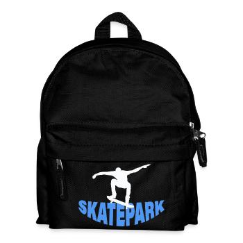 SKATEPARK - Kinder Rucksack - Schwarz - Vorne