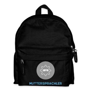 Native speaker: JavaScript Edition - Kids' Backpack - black - Front