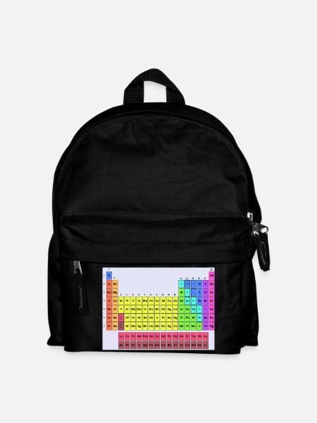 Periodic table - Kids' Backpack - black