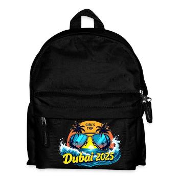 Trip Dubai 2025 T-shirts Femme - Sac à dos Enfant - noir - Devant