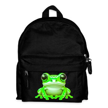 Grenouille - Sac à dos Enfant - noir - Devant