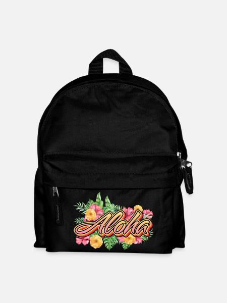 Aloha Holiday Hawaii Gift - Kids' Backpack - black
