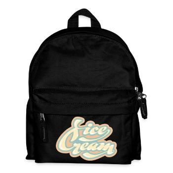 Tourbillon de glace - Sac à dos Enfant - noir - Devant