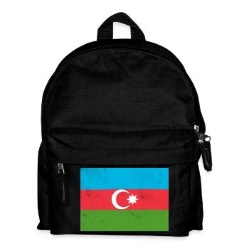 Drapeau de l’Azerbaïdjan – Fierté et identité nationale - Sac à dos Enfant - noir - Devant
