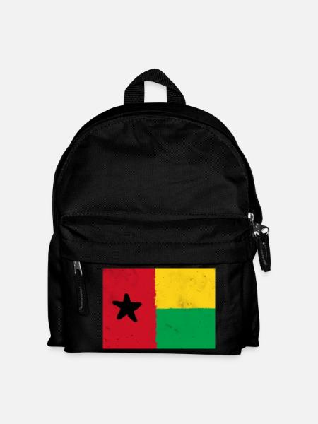 Drapeau de la Guinée-Bissau – Étoile de l’Afrique - Sac à dos Enfant - noir