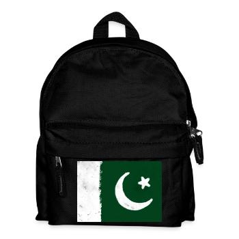 Flag of Pakistan - Kids' Backpack - black - Front